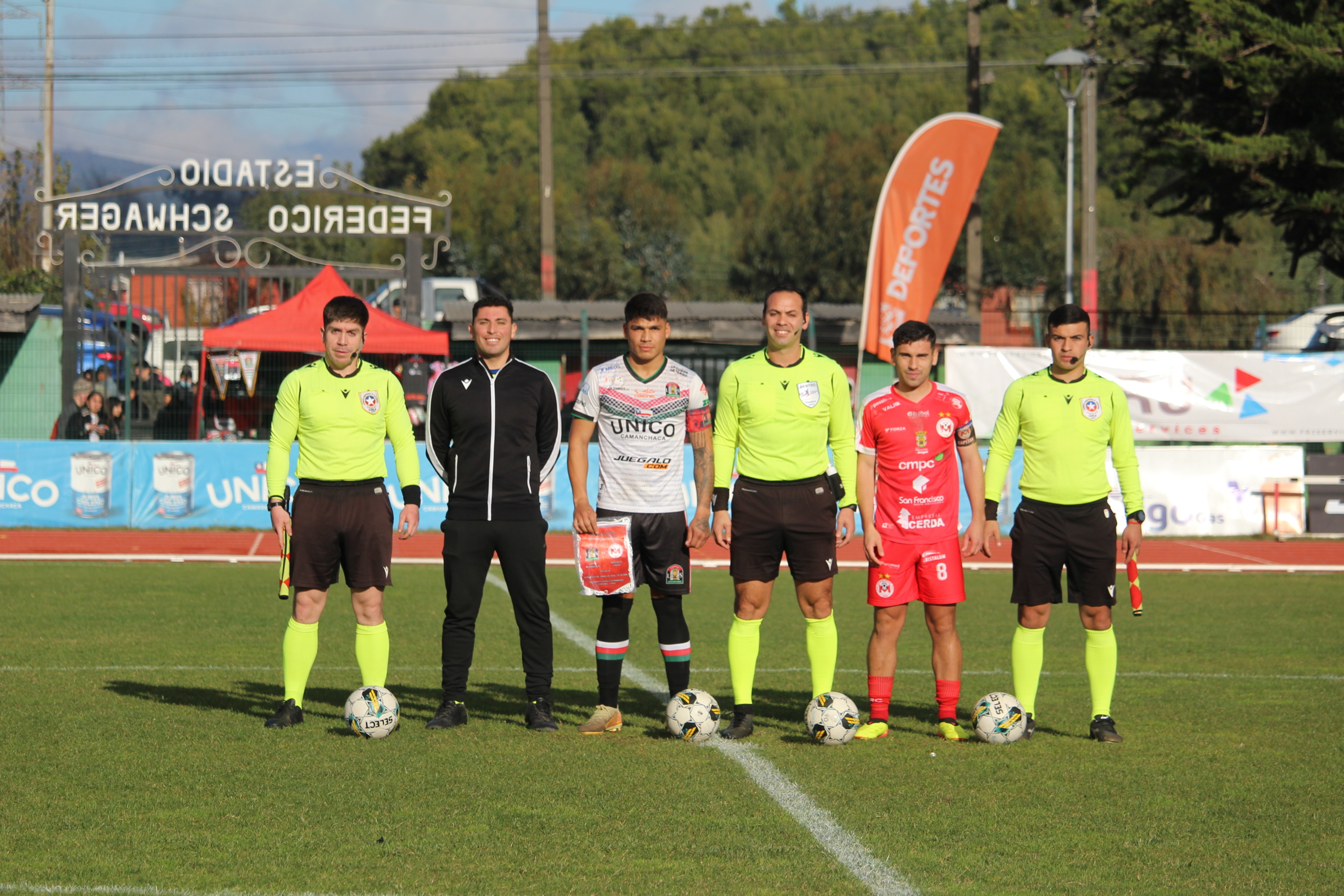 Lota Schwager y Malleco Unido empatan en partidazo