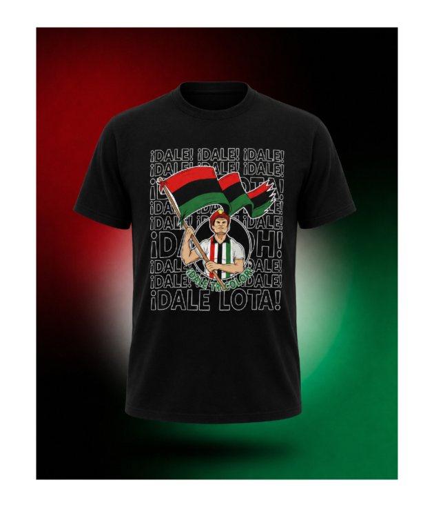 POLERA NEGRA HINCHA MODELO 1